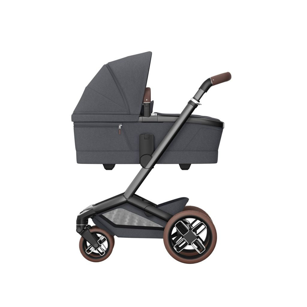 Maxi-Cosi Kinderwagen 4-in-1 Fame Twillic Graphite + draagmand + Autostoel Pebble 360 pro 2 + basis Familyfix 360 Pro
