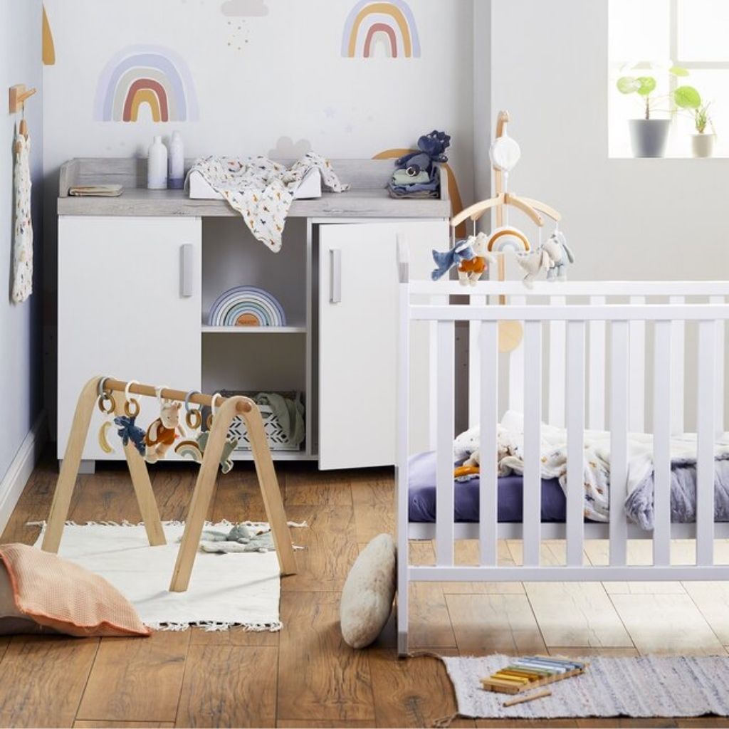 Transland Meegroeibed Alisa wit L 120 x B 60 cm