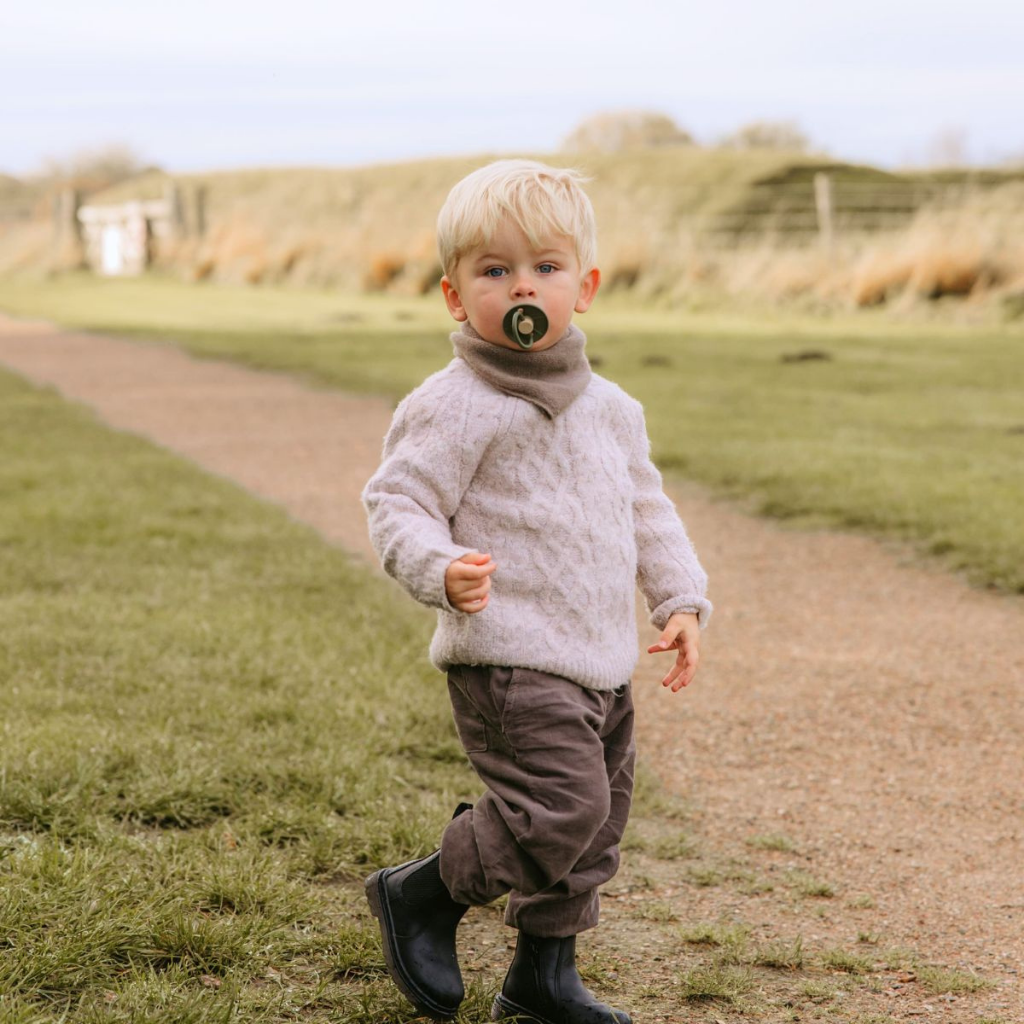 FRIGG Fopspeen + 0 maanden Little Viking latex Sage/Olive - 2 stuks