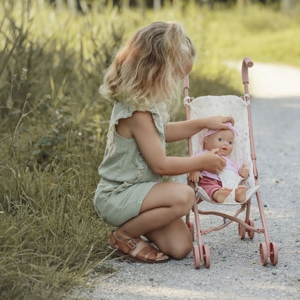 Little Dutch Metalen buggy voor babypop