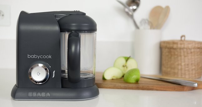 Beaba Cuiseur vapeur-mixeur Babycook Solo gris fonce