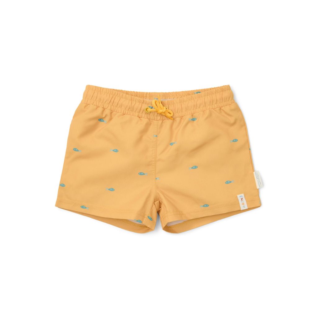 Little Dutch Zwemshort Seashells Sunny Yellow