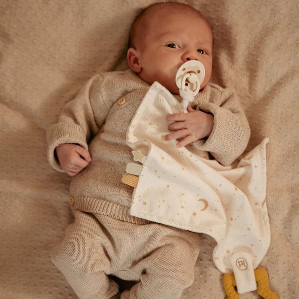 Little Dutch Gebreide broek Soft Beige