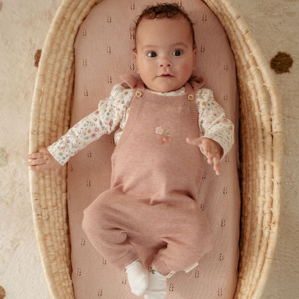 Little Dutch My Fairy Garden Gebreide jumpsuit Pink