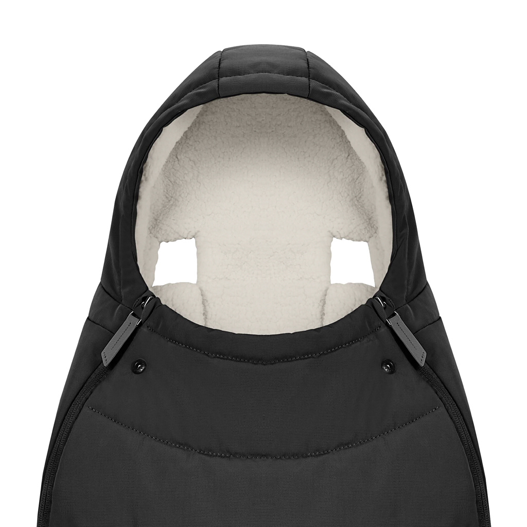 Cybex Voetenzak Platinum Sepia Black
