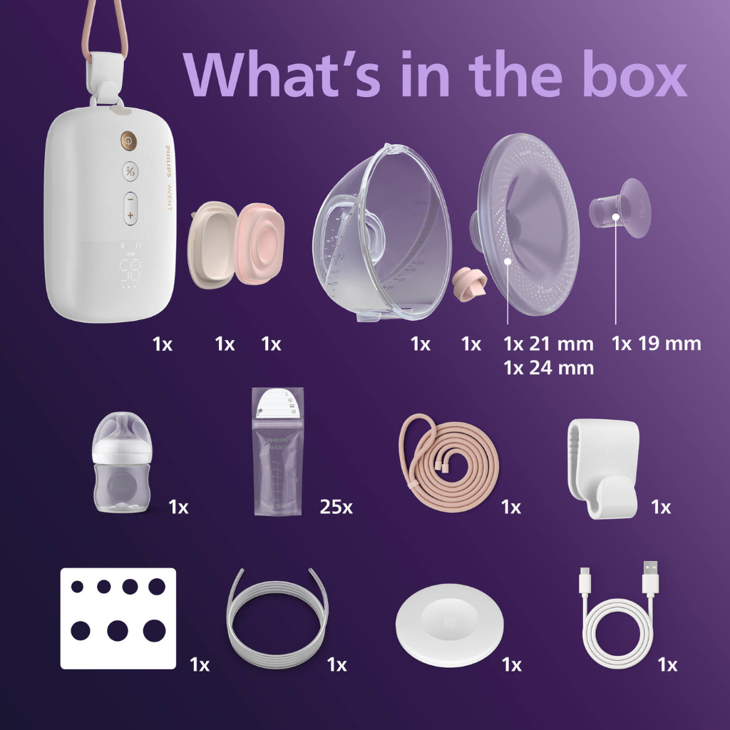 AVENT Hands-free Dubbele elektrische borstkolf