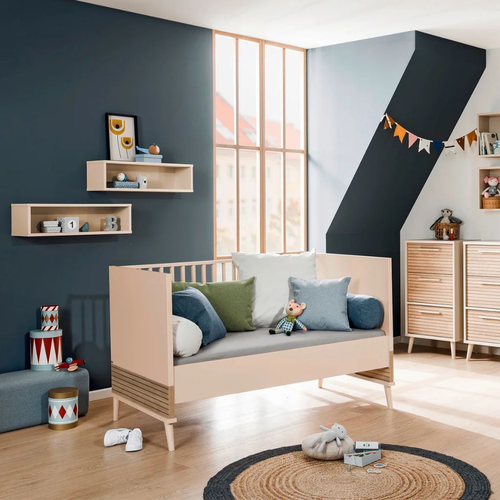 PAIDI Zijplanken voor babybed Eefje