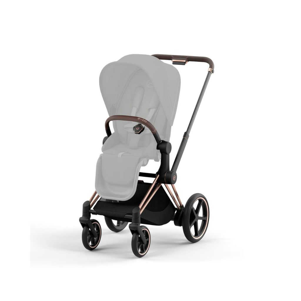 Cybex Frame E-Priam RoseGold (zitje niet inbegrepen)