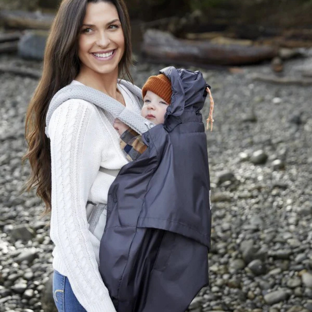 ERGObaby Cape de pluie Rain & Wind Carrier Cover Charcoal