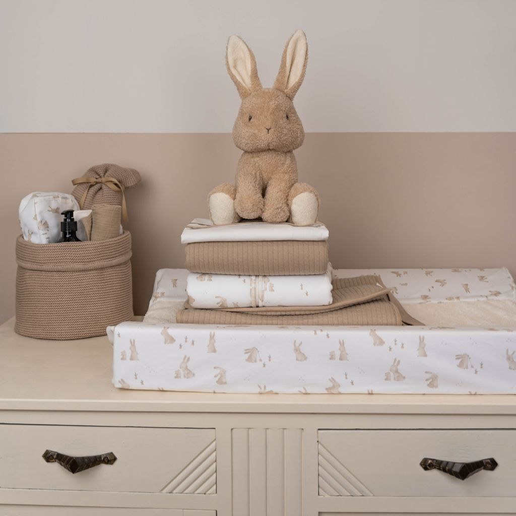 Little Dutch Housse pour matelas à langer Baby Bunny