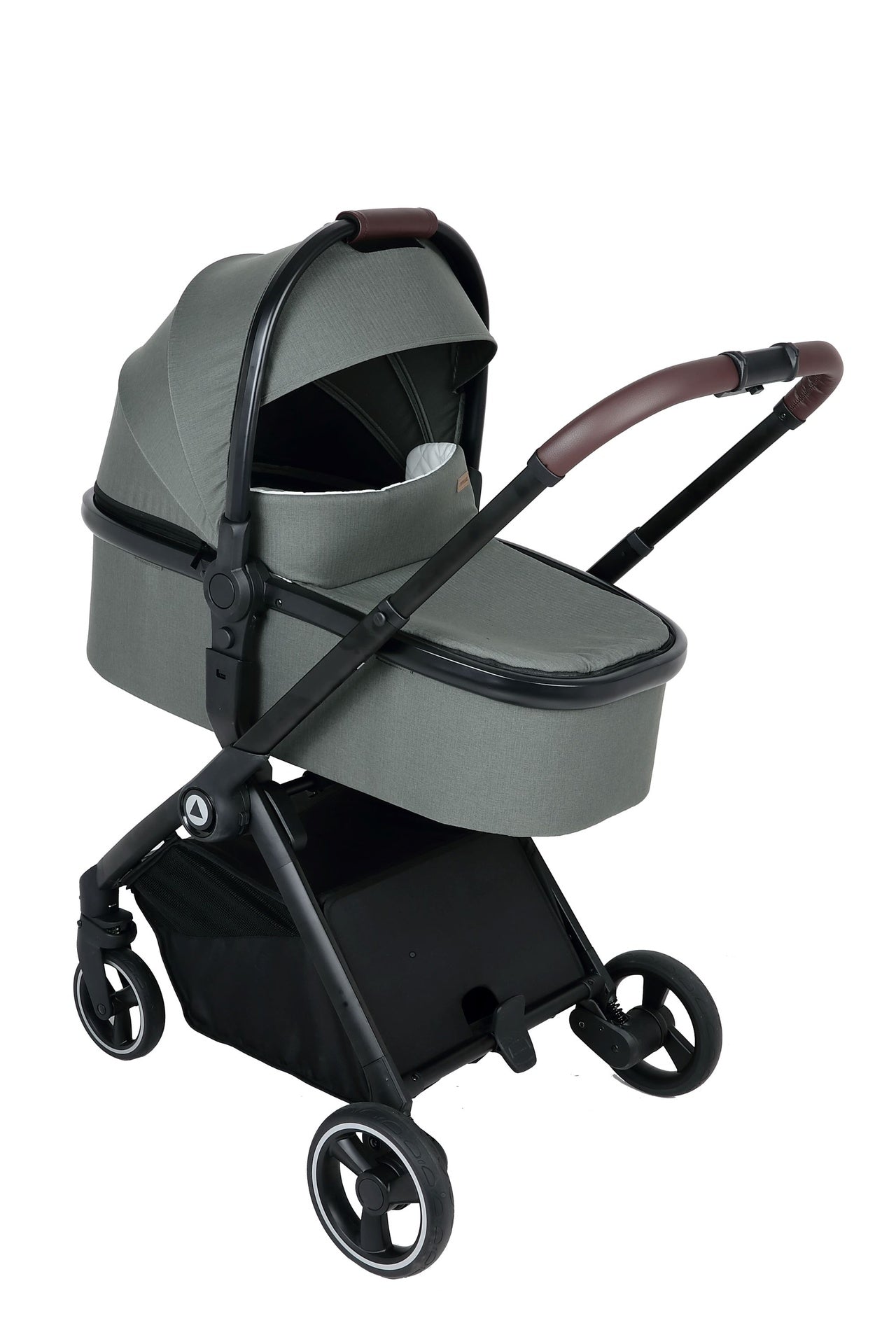 Topmark 3-in-1 Kinderwagen Diaz olijfgroen