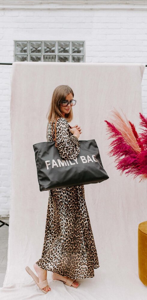 Childhome Sac à langer Family Bag noir/or