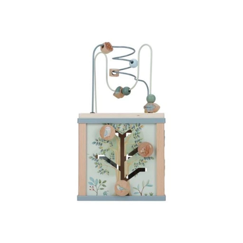 Little Dutch Cube d'activités en bois Forest Friends