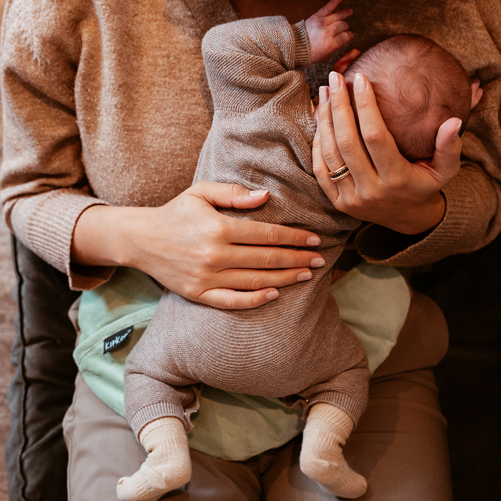 KipKep Warmtekussen Lexie pale green