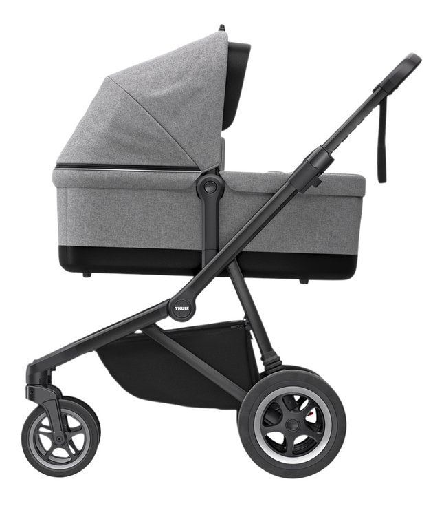 Thule 3-in-1 Wandelwagen Sleek Grey Melange On Black