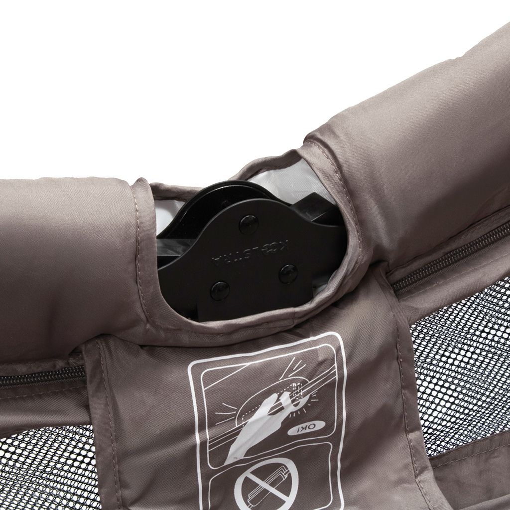 Koelstra Reisbed Travelsleeper T5 met verstelbare bodem Truffle Grey