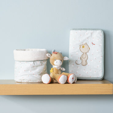 Nattou Housse de protection pour carnet de santé Mila, Lana & Zoe