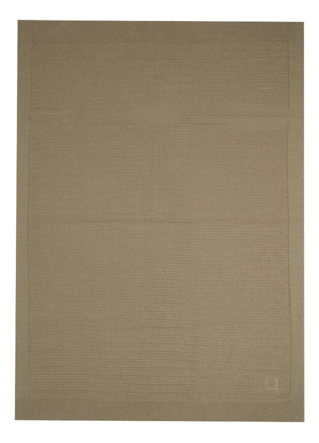 Jollein Couverture pour lit Pure Knit Biscuit