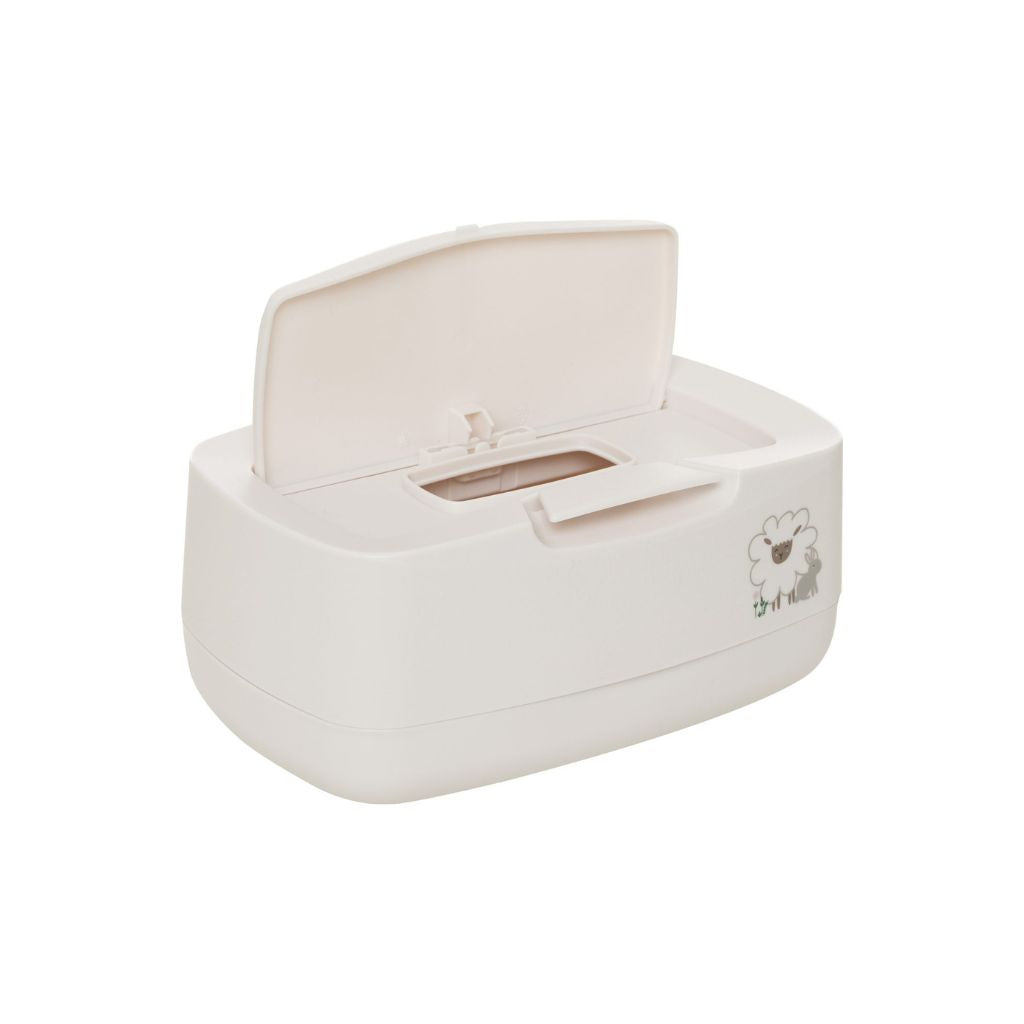 bébé-jou Doos voor vochtige doekjes Tiny Sheep beige