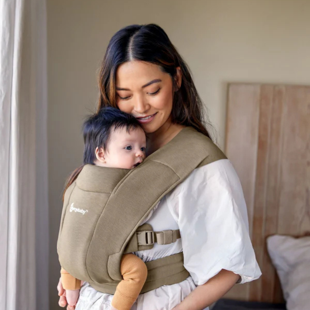 ERGObaby Porte-bébé ventral Embrace Soft Olive