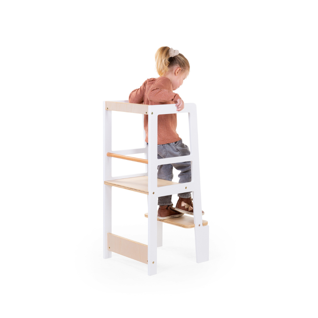 Childhome Tour d'apprentissage Blanc naturel