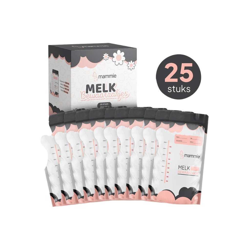 Mammie Bewaarzakjes voor moedermelk - 25 stuks