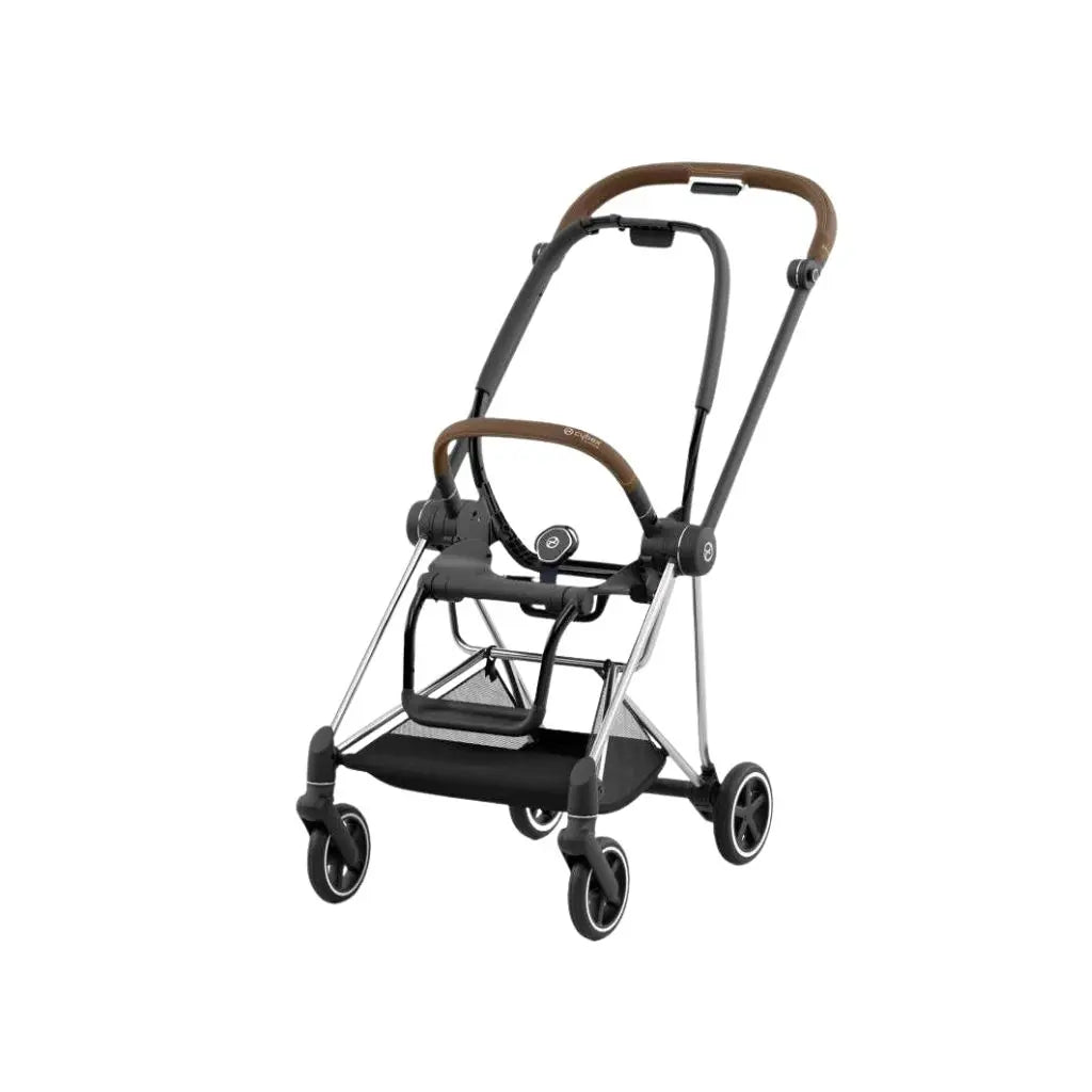 Cybex INFO:complete wandelwagen Mios Chrome Brown