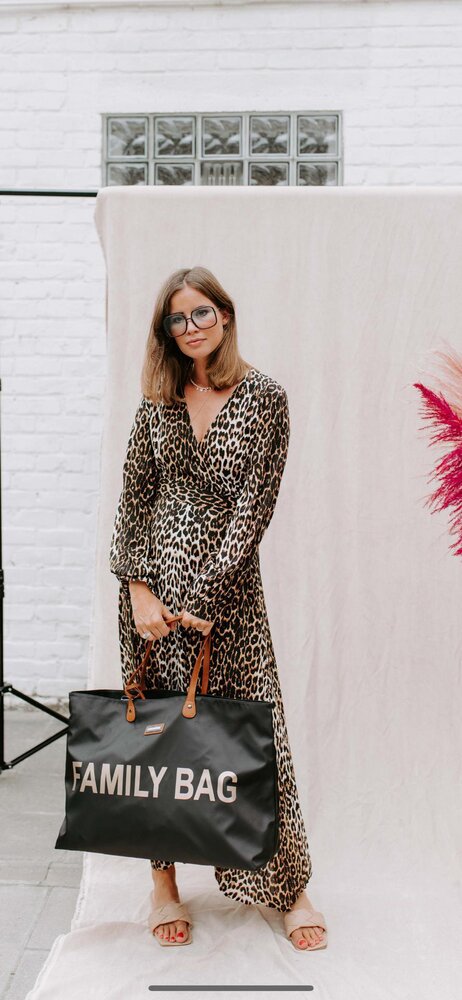 Childhome Verzorgingstas Family Bag zwart/goud