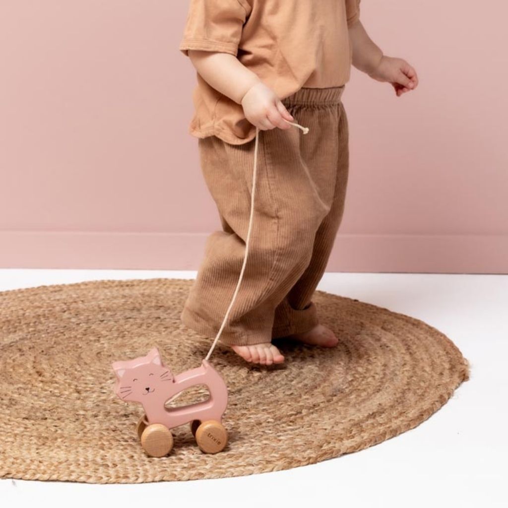 Trixie Houten trekspeeltje Mrs. Cat