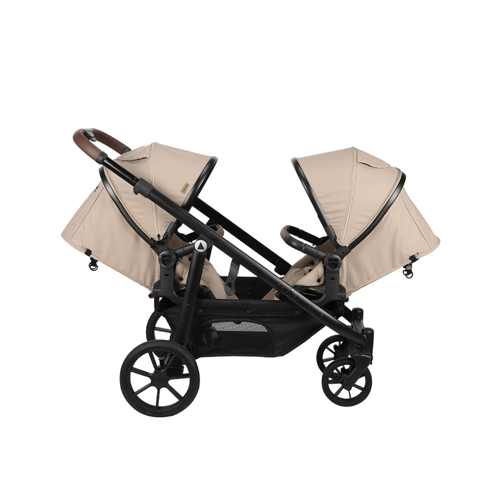 Topmark Duokinderwagen 2 Combi zand