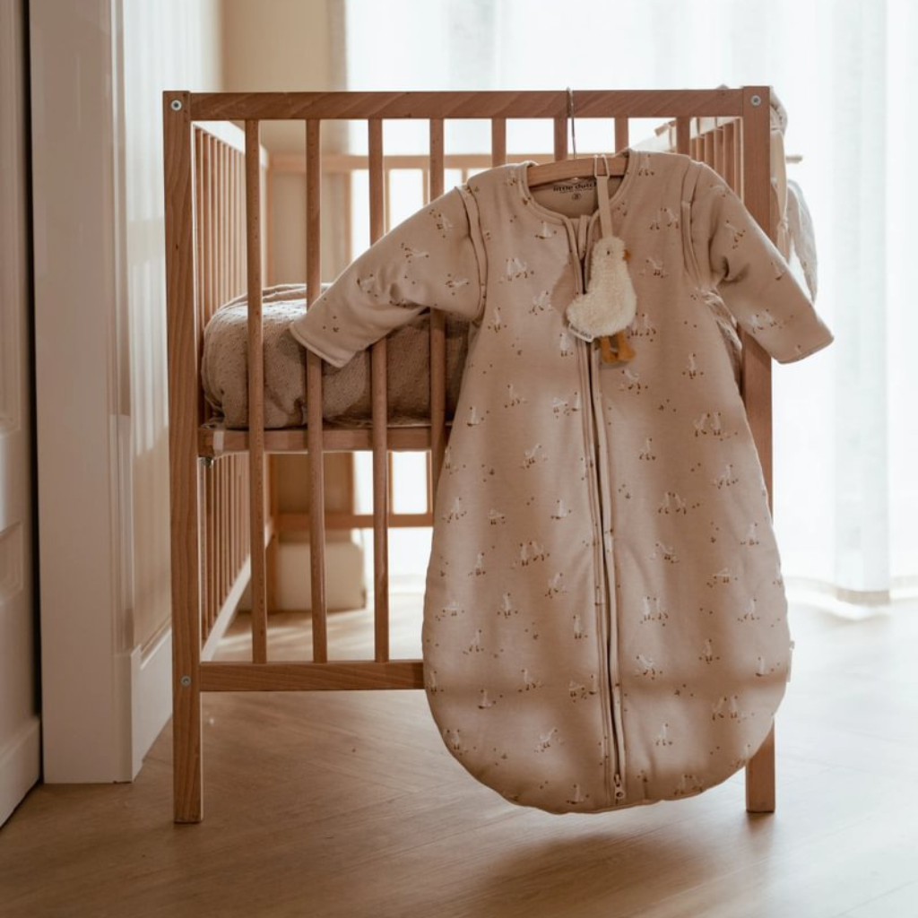 Little Dutch Sac de couchage d'hiver Little Goose beige 60 cm