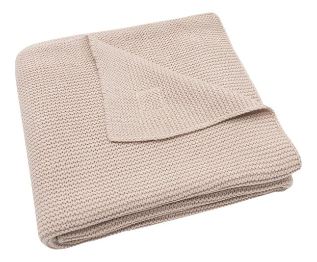 Jollein Deken voor wieg of park Basic Knit Wildrose