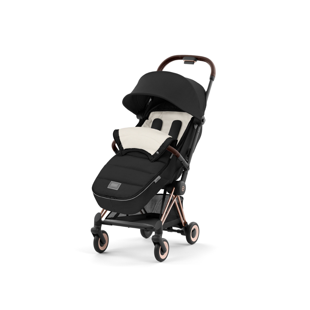 Cybex Voetenzak Platinum Sepia Black