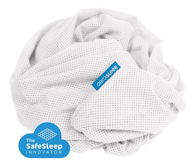AeroSleep Matelas pour lit de bébé Evolution + 2 draps-housses Lg 60 x L 120 cm