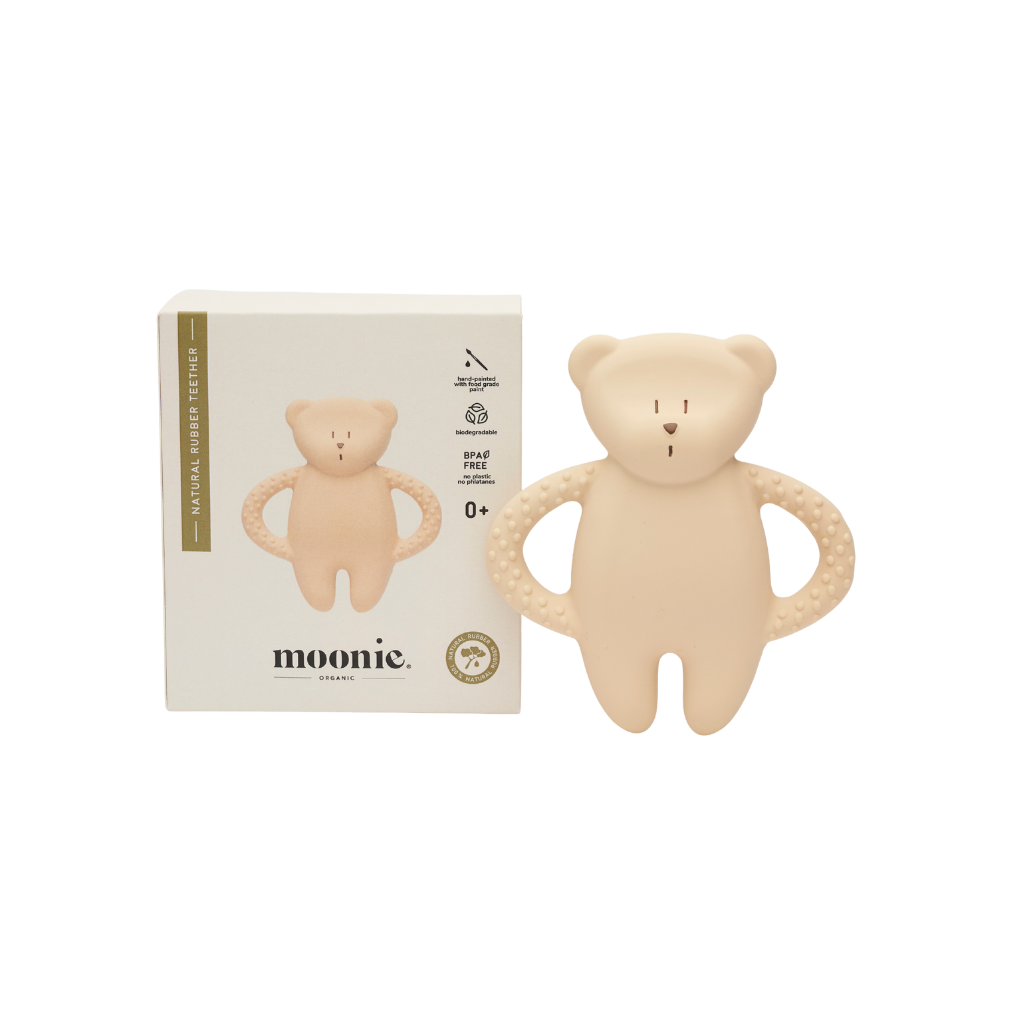 Moonie Anneau de dentition Ours Sand Nature