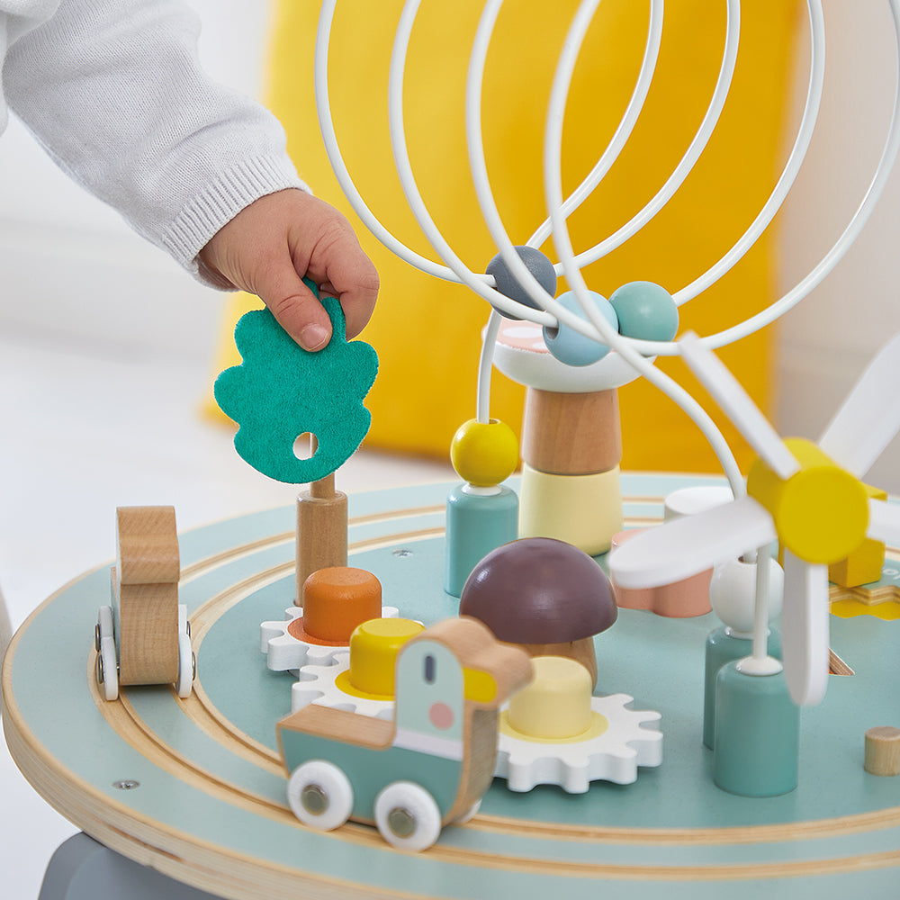 Janod Table d'activités en bois Le Jardin