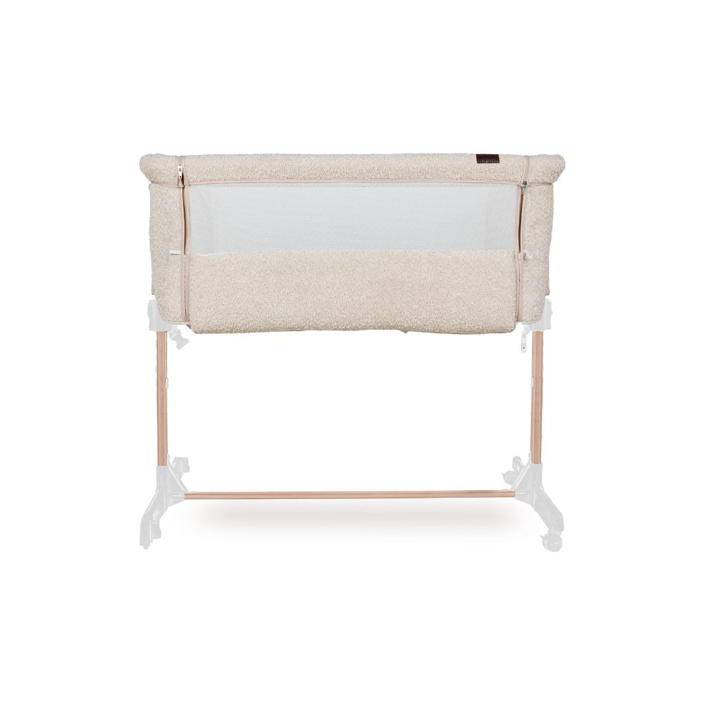 Quax Co-sleeper Side-by-Side Sheep hout incl matras 50x84cm afnb bekleding