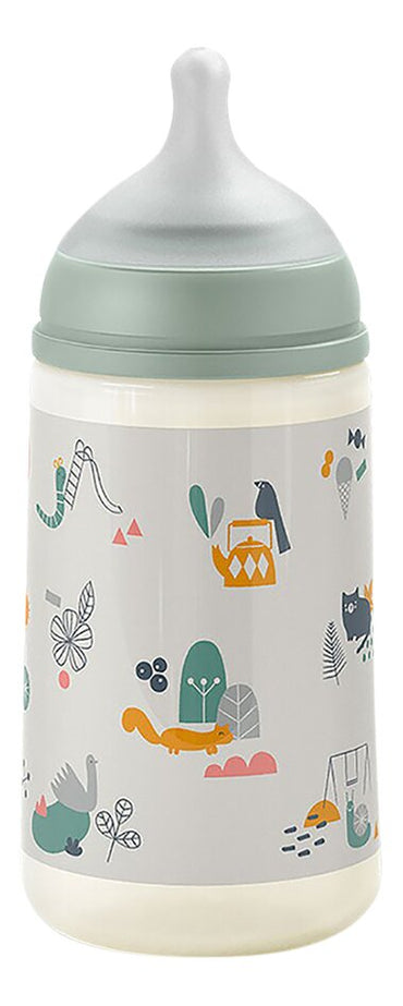 Suavinex Biberon A walk in the park Medium Flow Green 270 ml