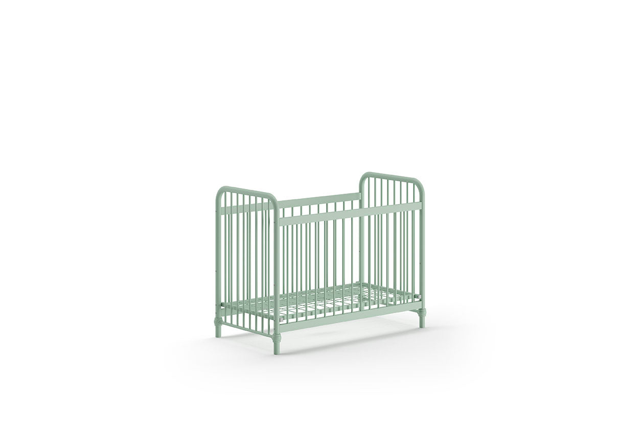 Jaxx Lit de bébé L 120 x Lg 60 cm Bronxx Olive Green