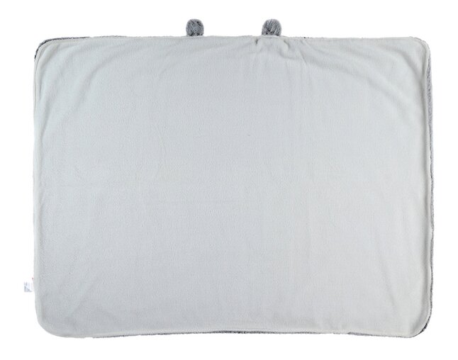 Noukie's Couverture pour berceau ou parc Mix & Match gris