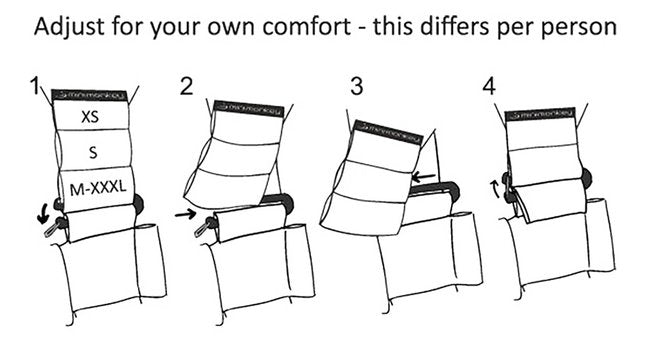 Minimonkey Porte-bébé ventral Twin mesh black