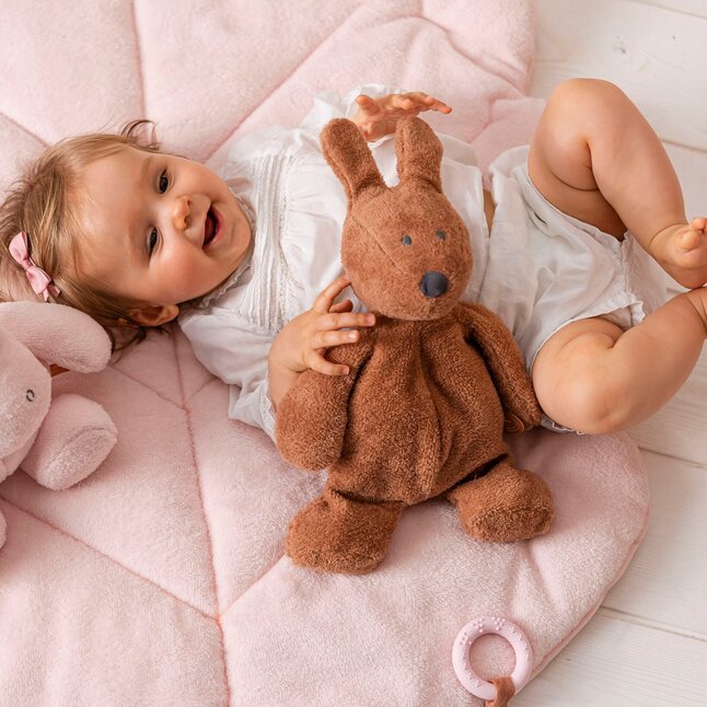 Nattou Peluche Susie & Bonnie - Bonnie rouille 3 cm