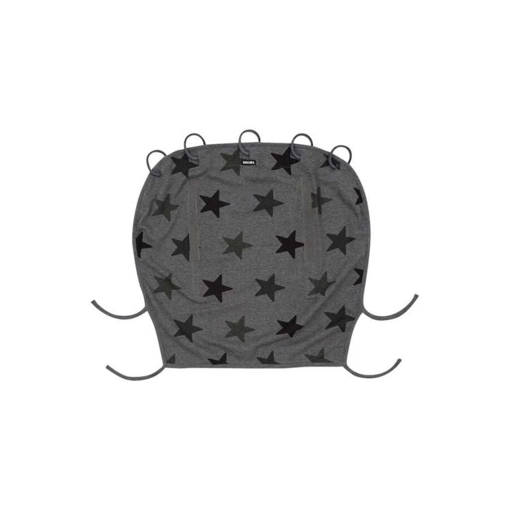 Dooky Beschermdoek Design grey stars