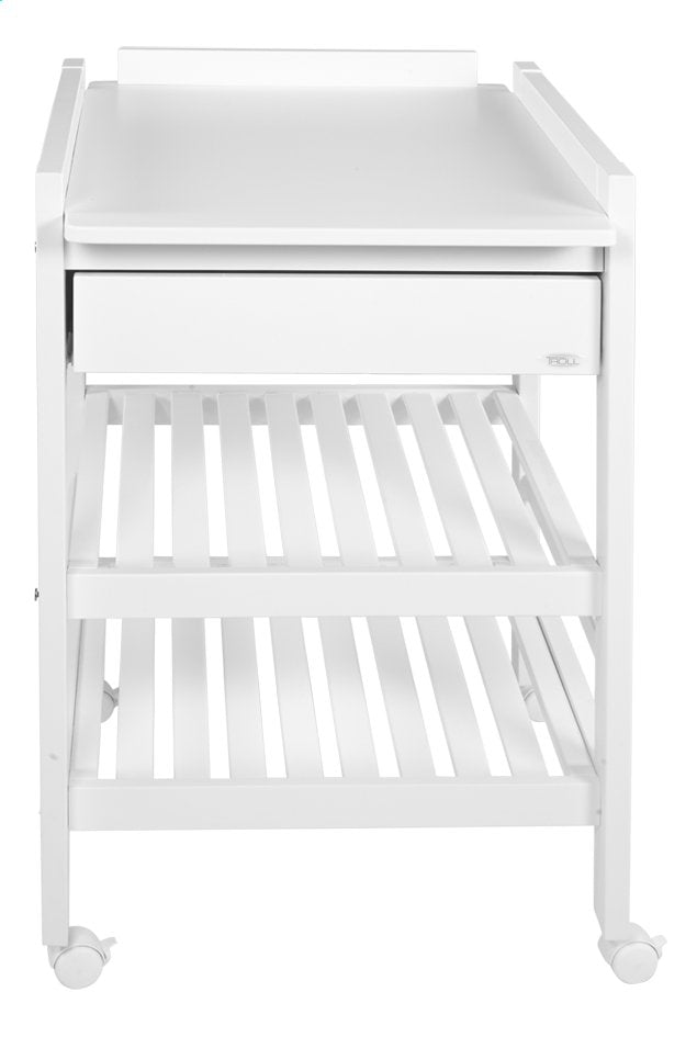Troll Luiertafel met lade Loft wit