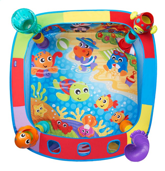 Playgro Bain à balles Pop and Drop activity ball gym