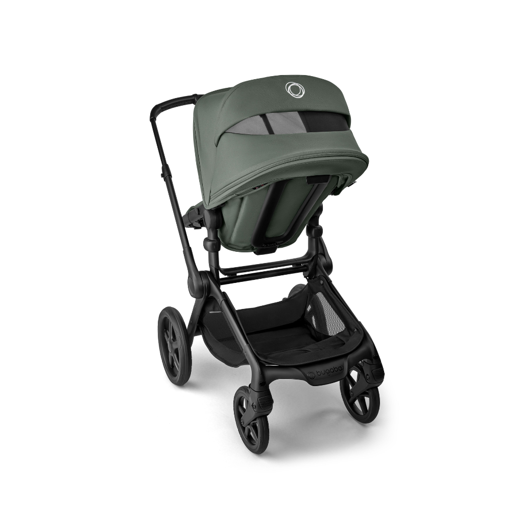 Bugaboo Poussette Fox 5 Renew avec nacelle Black / Forest Green