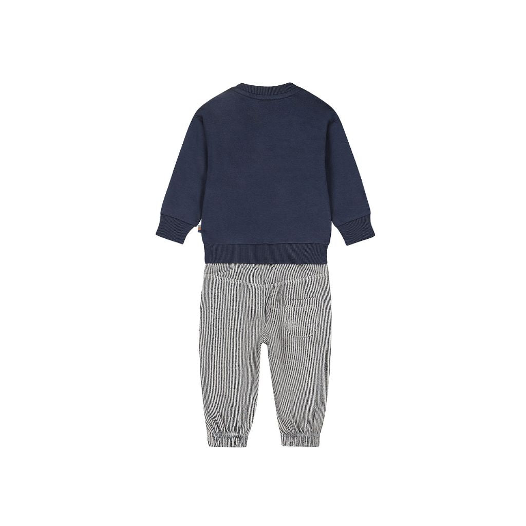 Dirkje Ensemble 2 pièces pantalon et sweat Bleu marine garçon