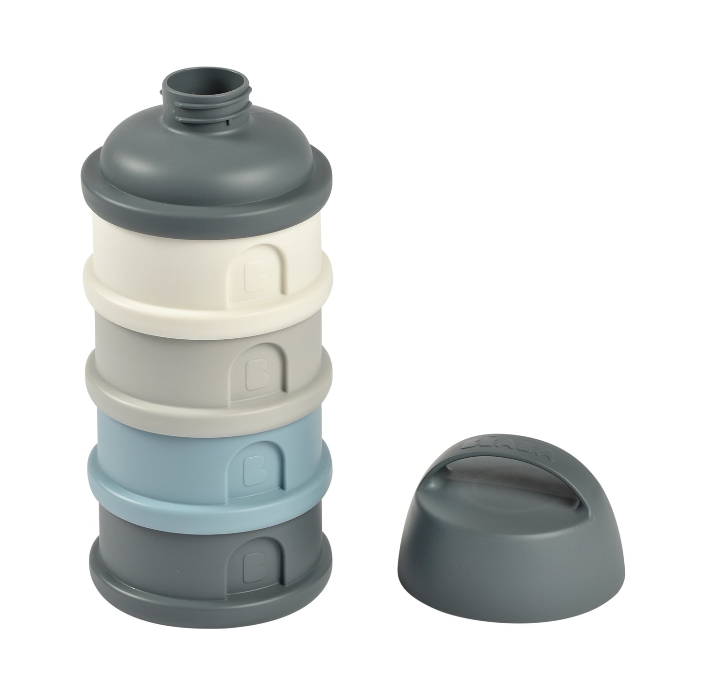 Béaba Doseerdoos voor poedermelk Mineral Grey/Blue