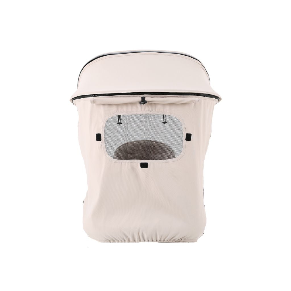 Pronto Stroller bolderkar sand beige + zonnesherm + tray + organizer + opberghoes