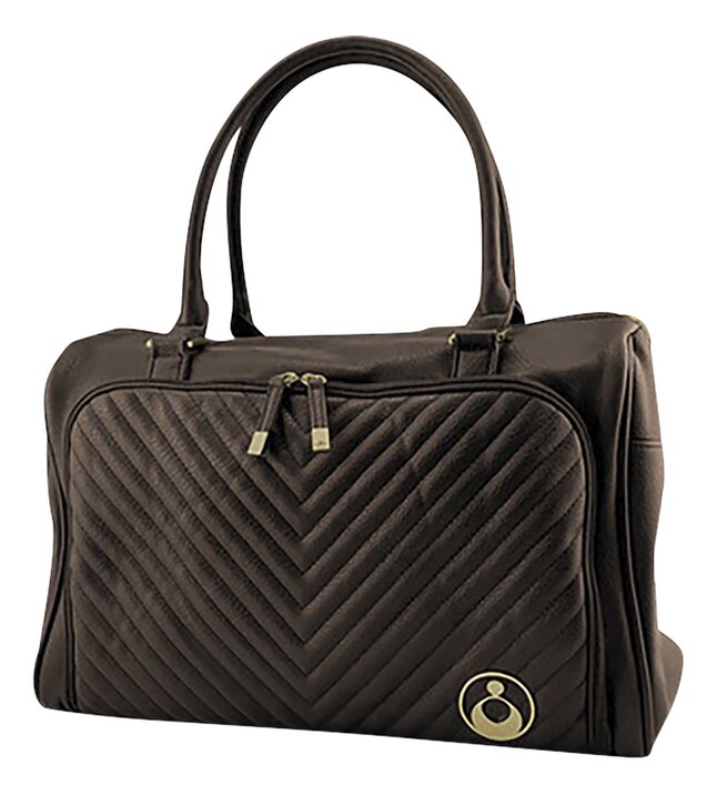 Isoki Sac à langer Double Zip Chocolate